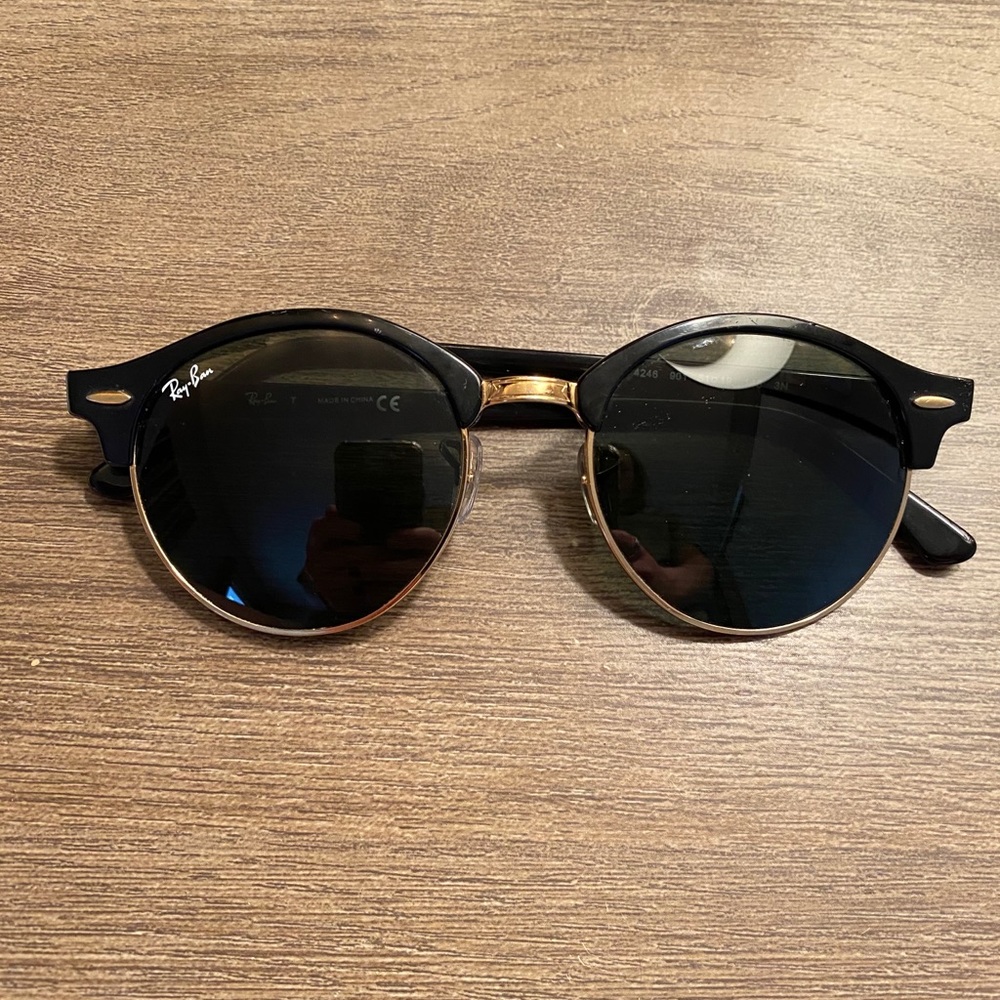 Ray-Ban Club round Classic Sunglasses
